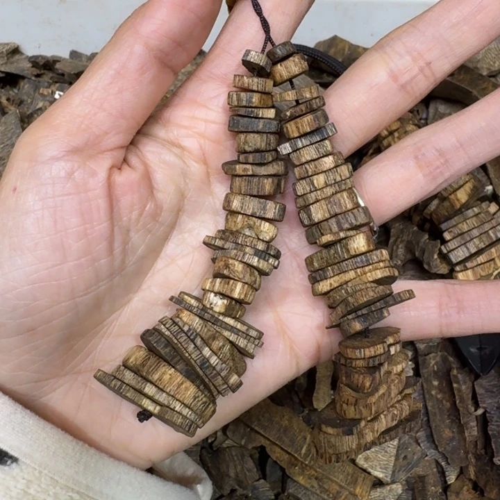 沉香手串原材料发货1