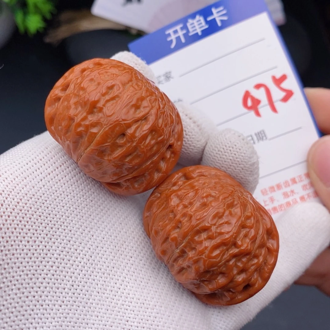 文玩核桃把件40铁锤475