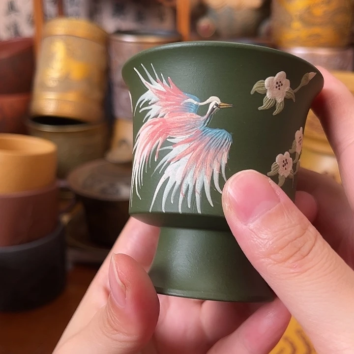 茶杯紫砂宜兴紫砂茶杯正品