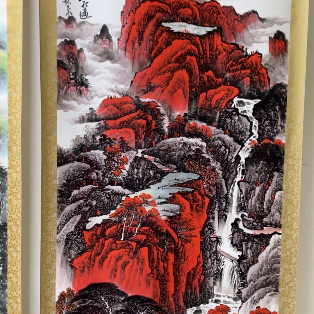 国画老师手笔手绘作品n