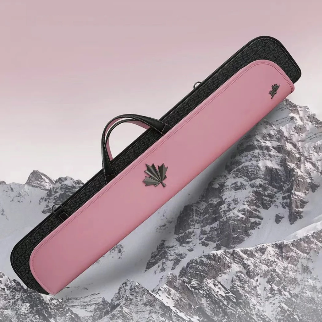 达芬尼杆包新款米亚罗系列老花台球杆包7孔九球大头杆1/2桌球杆包