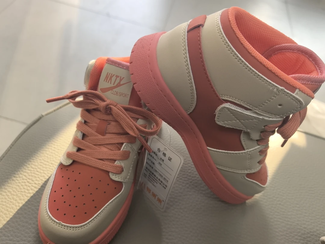 板鞋儿童百搭潮流时尚中帮