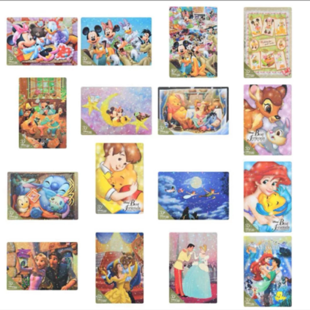 正版授权东迪迪士尼场贩明信片小卡