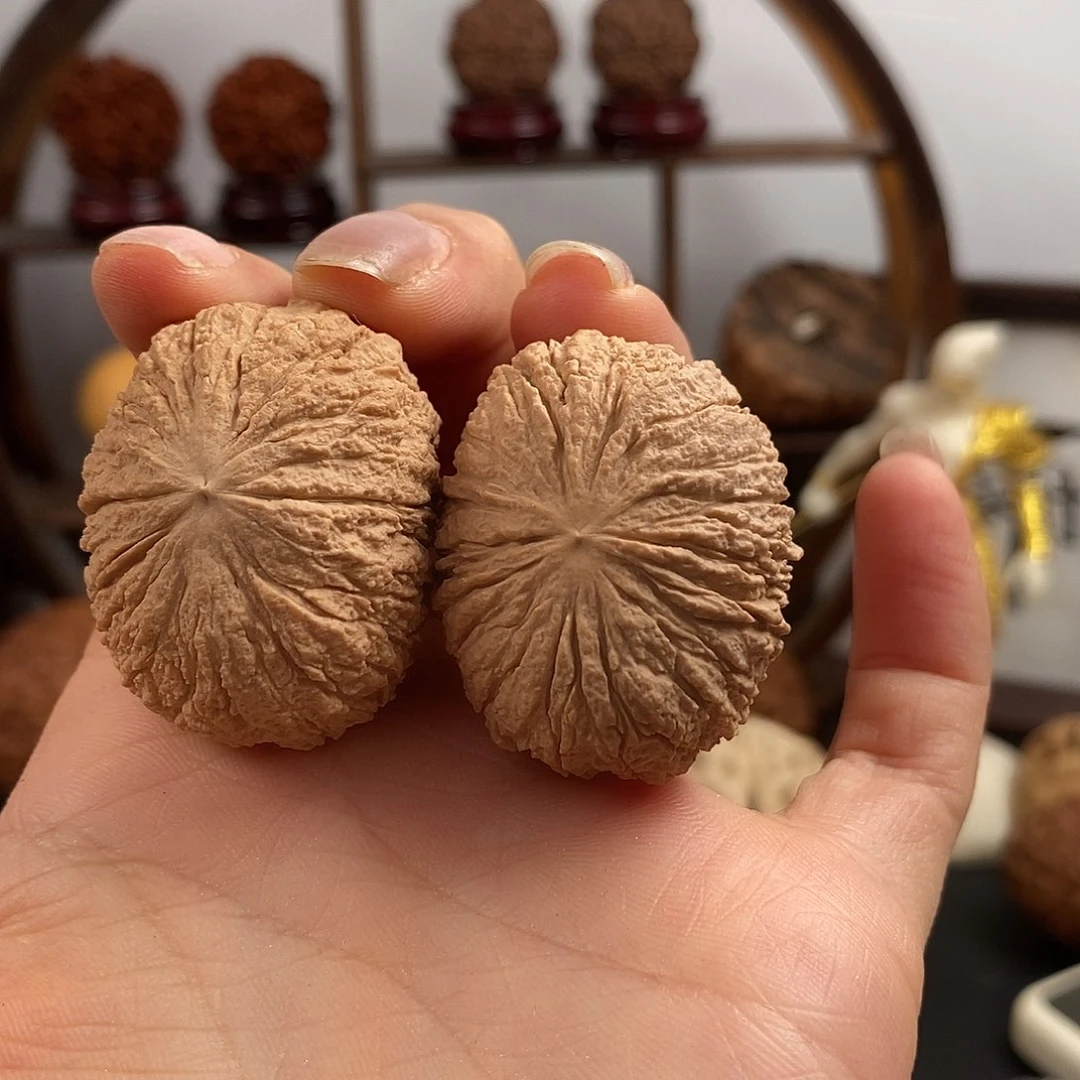 文玩核桃把件彭****火猴头38