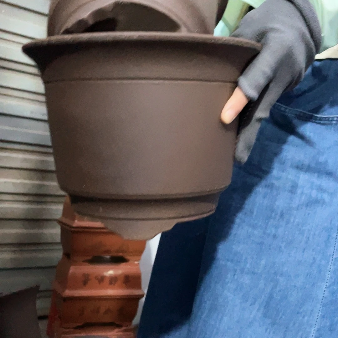 宜兴紫砂紫砂花盆花盆355