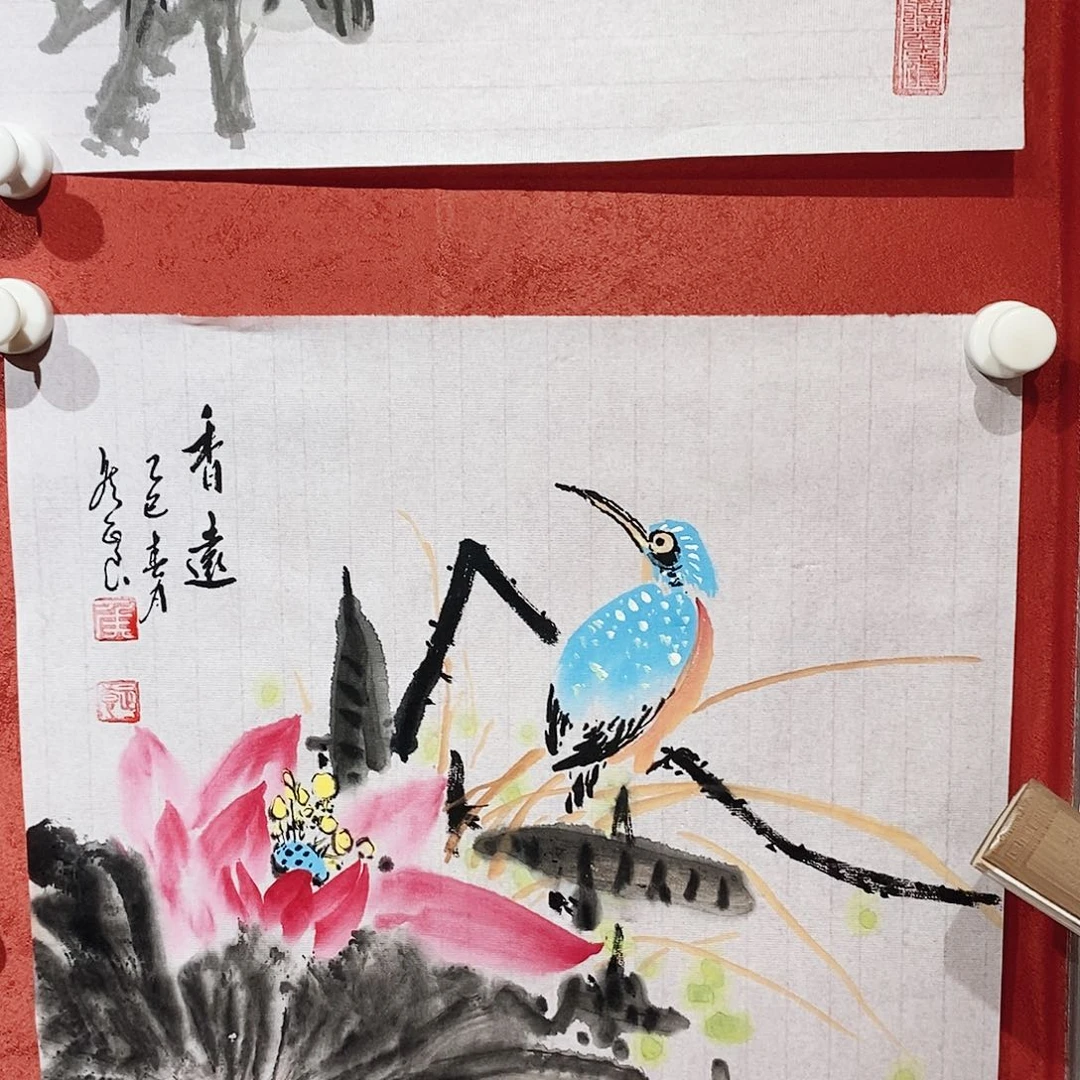 国画侯正良老师1平尺佳作