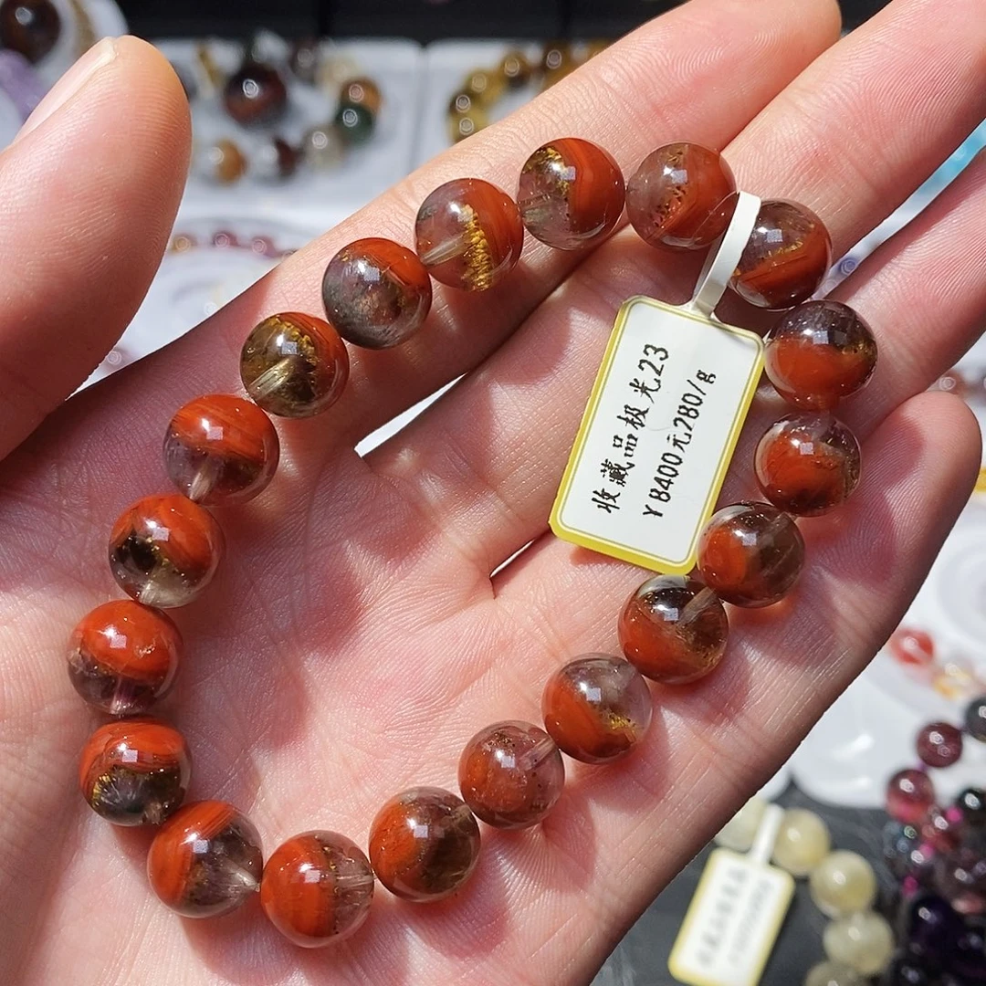 水晶手链未镶嵌手串10.5