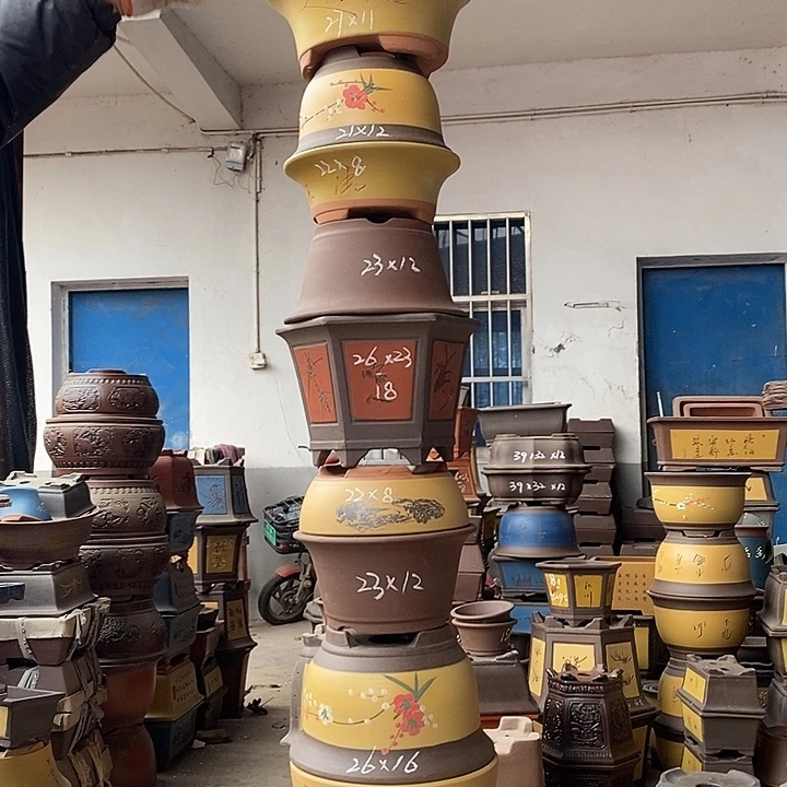 紫砂花盆紫砂艺术