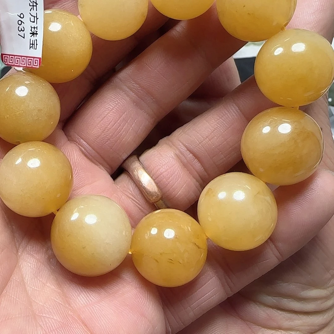 石英质玉手链合金9637