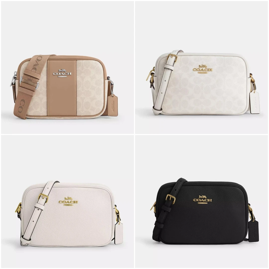 COACH/蔻驰jamie22 大号经典相机包 斜挎 单肩 22-15-7cm
