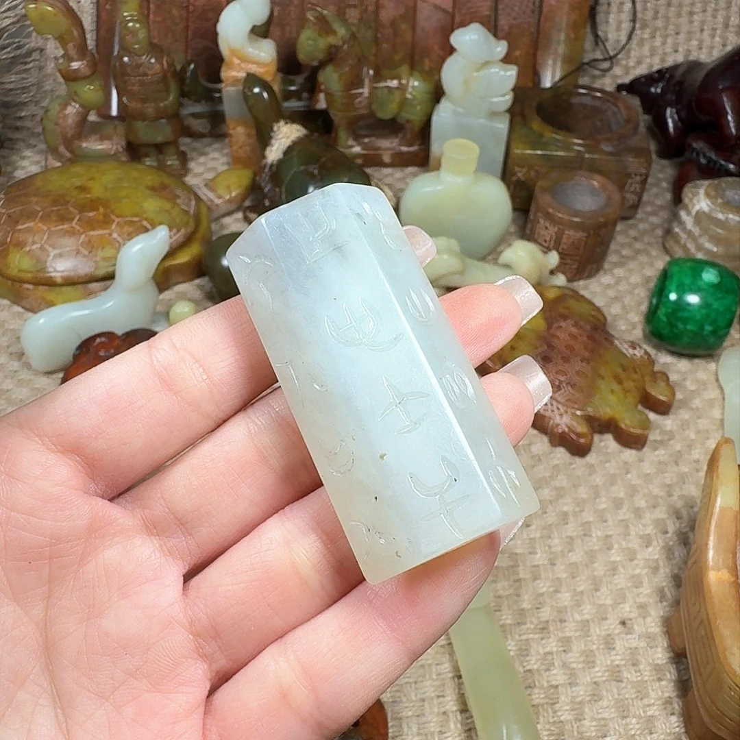 白玉菩提吊坠挂件