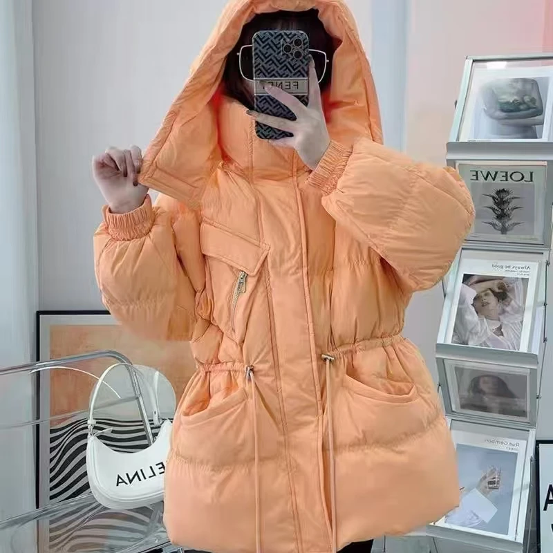 【赛姐专享  】女士连帽羽绒服女新款外套超好看保暖加厚保暖