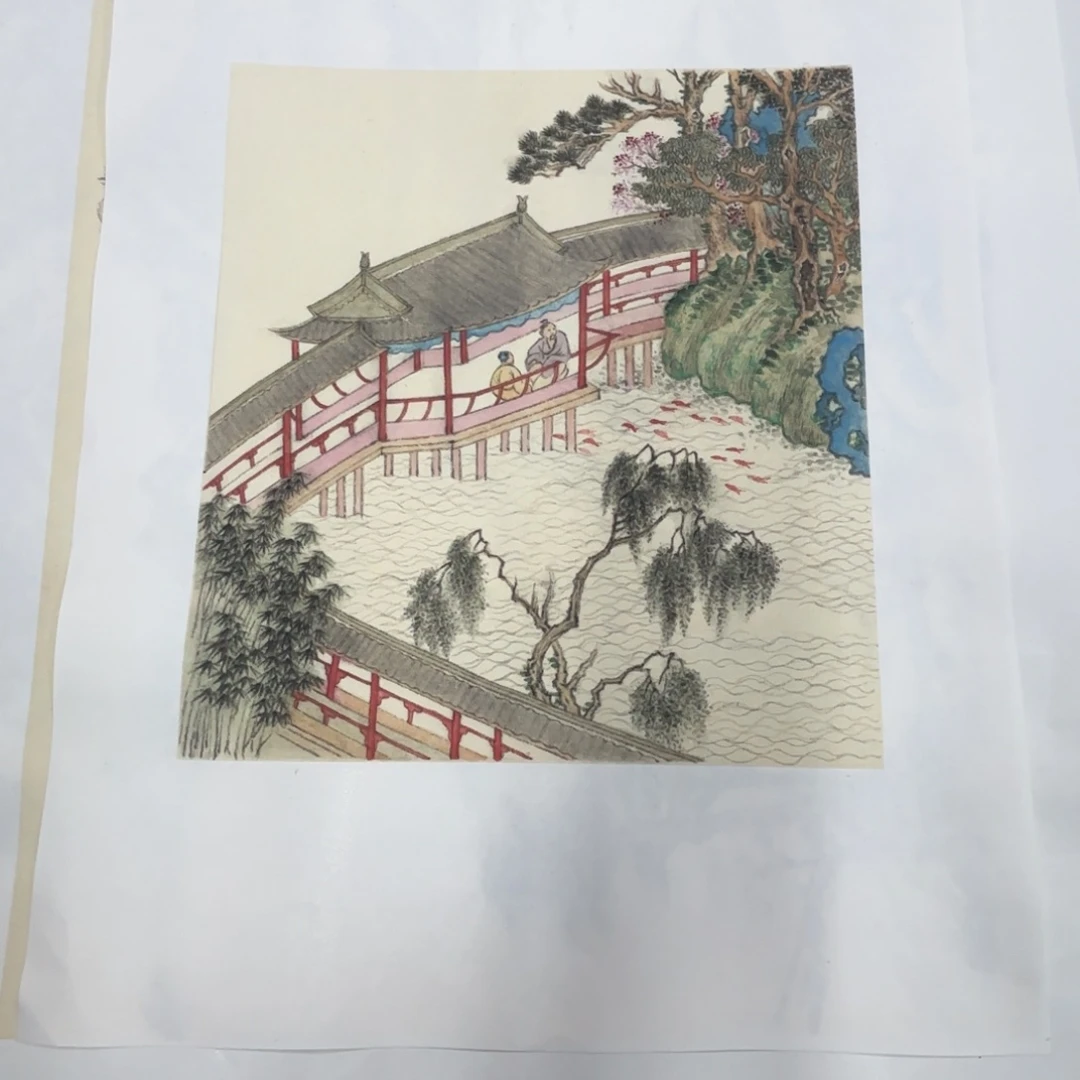 H***青国画绘画作品多次参加全国