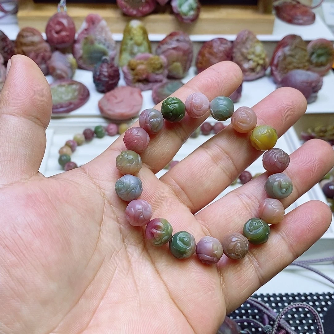 玛瑙/玉髓盐源玛瑙未镶嵌