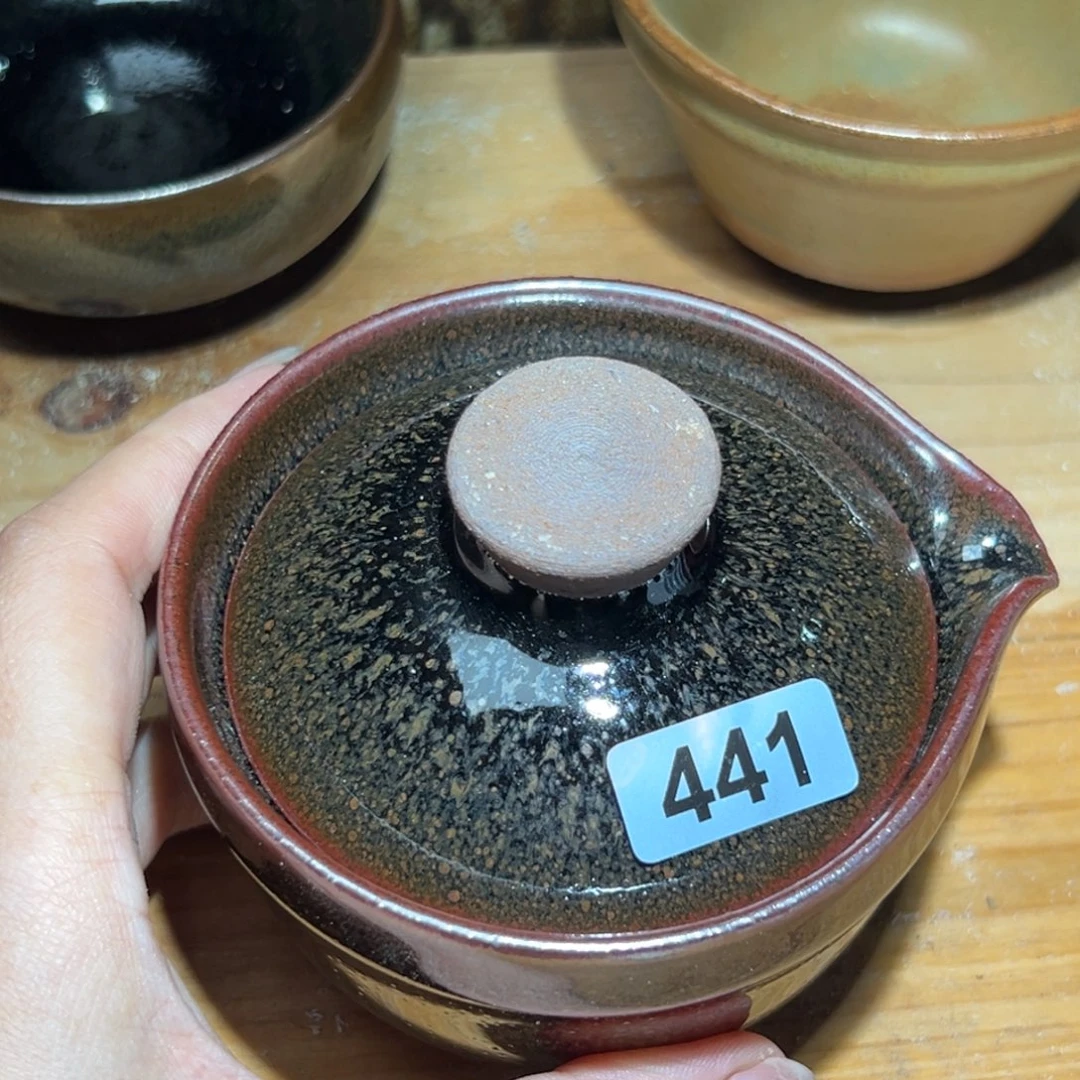 茶盏全手工原矿原釉建盏