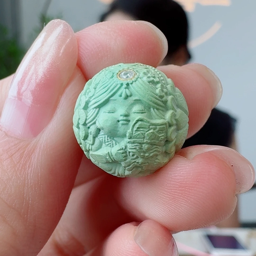 未镶嵌绿松石珠宝奇石