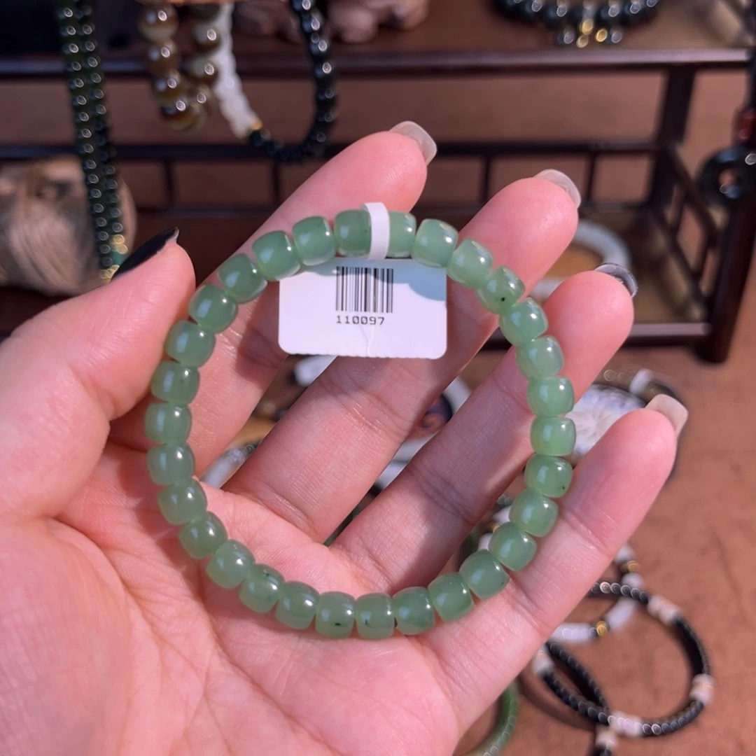 和田玉未镶嵌手串