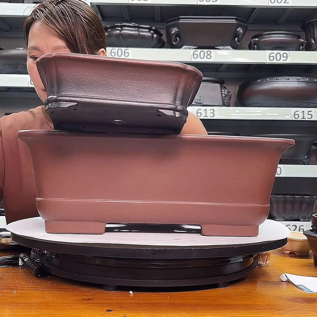 树***人花盆紫砂宜兴紫砂22号