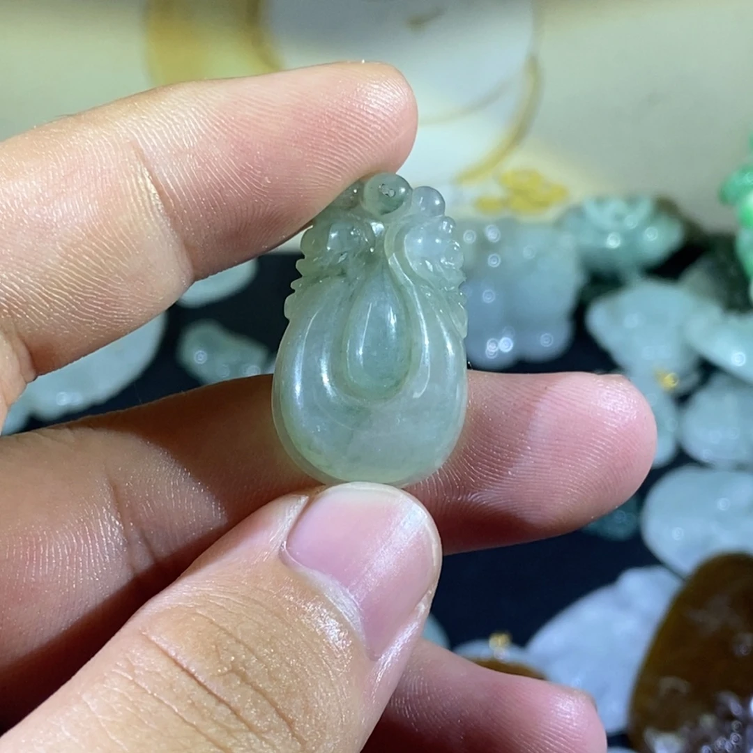 颈饰未镶嵌翡翠翡翠吊坠