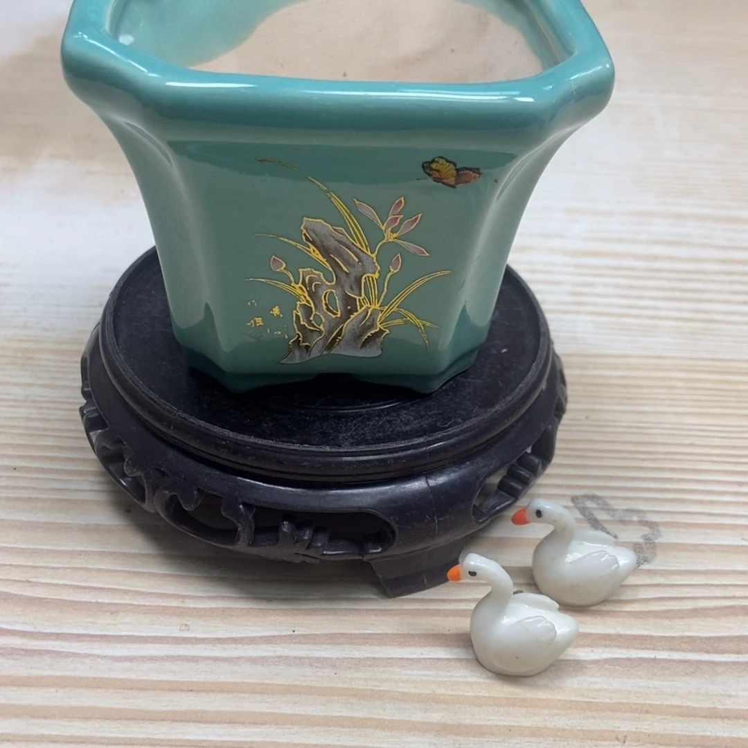 瓷片陶瓷花盆陶瓷艺术