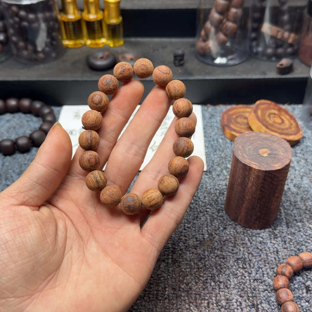 藤类白油1.2降真香单圈圆珠