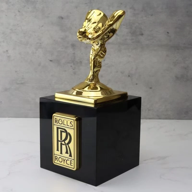 微瑕福利百货桌面摆件劳斯莱斯桌面摆件