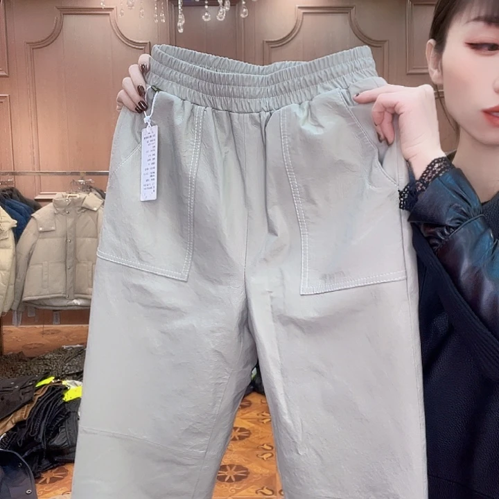 110……120斤皮羽绒裤