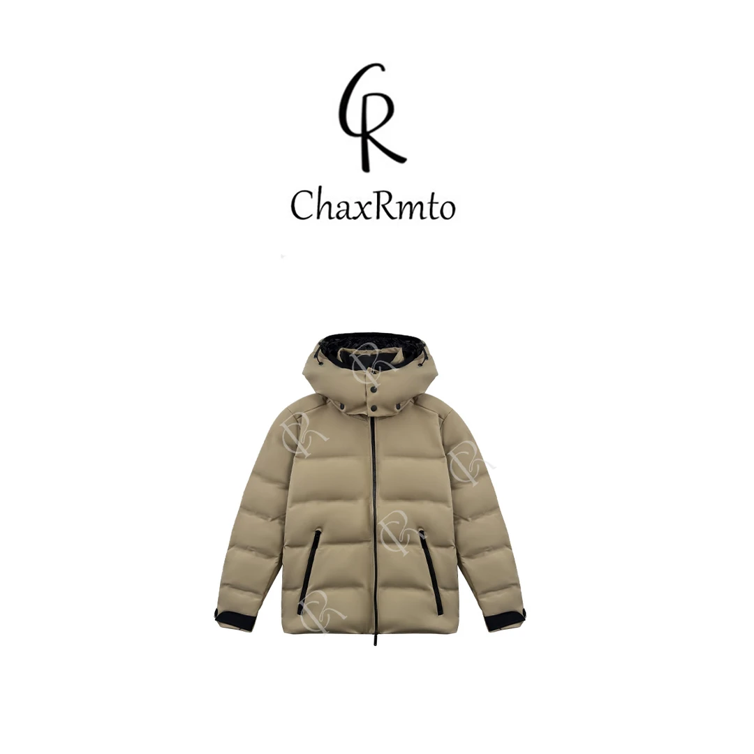 ChaxRmto 冬季90绒时尚短款连帽休闲羽绒服 斯斯SC1D3579