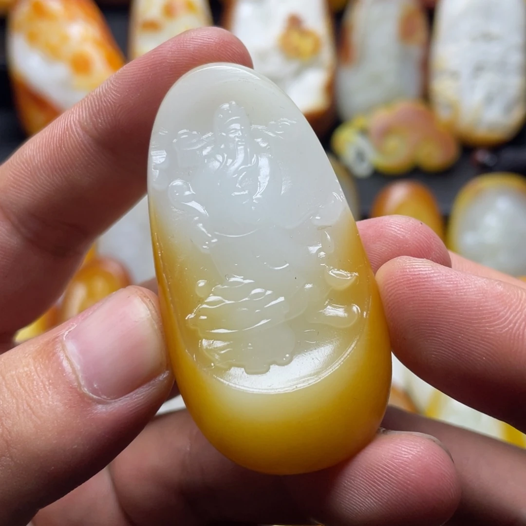 未镶嵌和田玉挂件