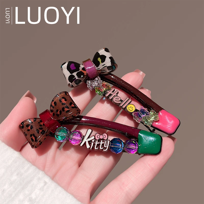 约7厘米发夹 甜美风时尚发夹2025新款百搭侧边夹女多巴胺可爱发饰