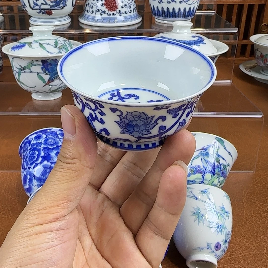 景德镇陶瓷纯手绘茶器