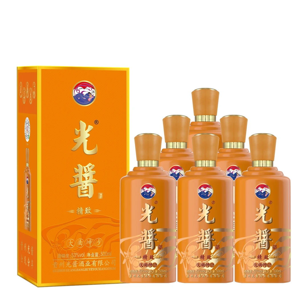 光酱精致53度500ML6瓶53%Vol500