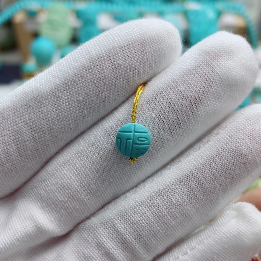 未镶嵌绿松石珠宝奇石