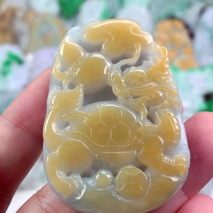 吊坠(不含链)未镶嵌翡翠