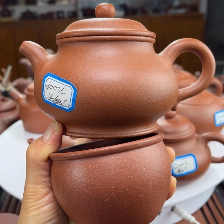 茶壶紫砂紫砂花茶