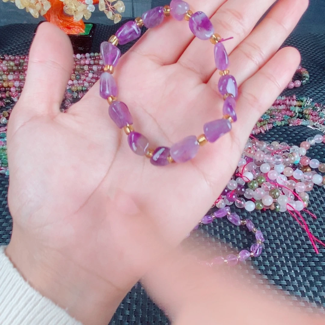 未镶嵌手链水晶手串