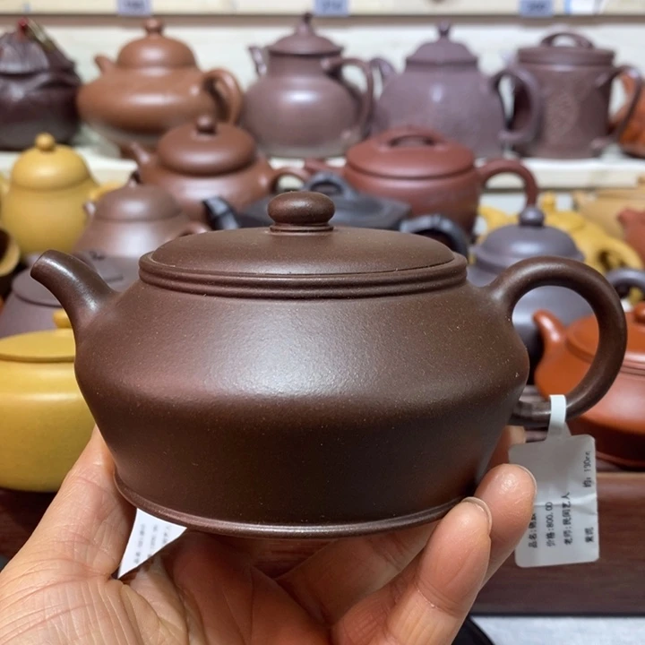 紫砂茶壶微瑕处理一把
