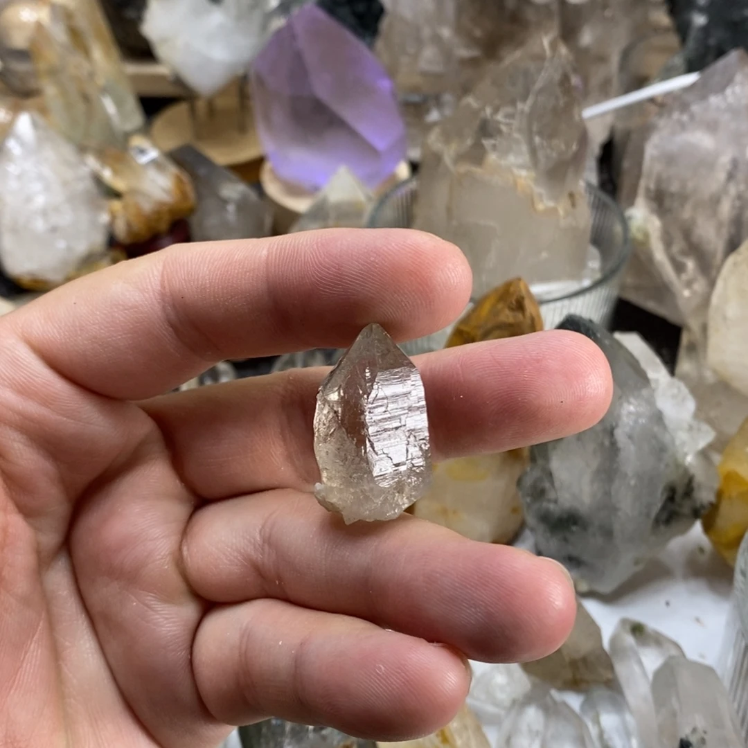 水晶未镶嵌珠宝半成品