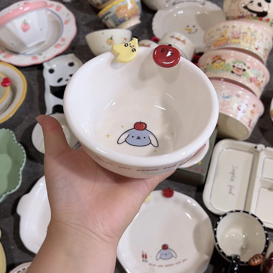 5寸米饭碗陶瓷餐具