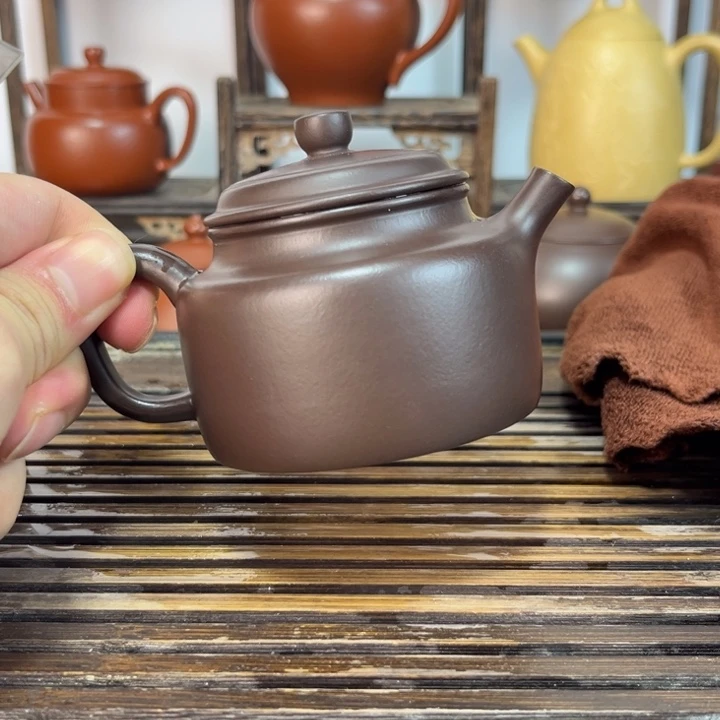 紫砂茶壶原矿紫砂手工制作