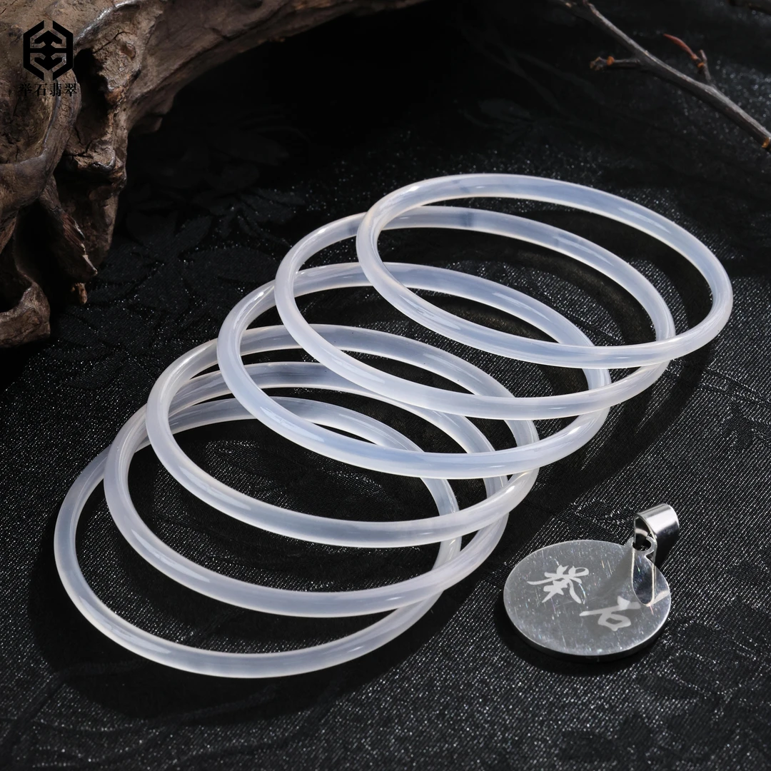 【举石臻品】TH1011-58-68玛瑙手镯（一件/圈口自选/多样性发）J