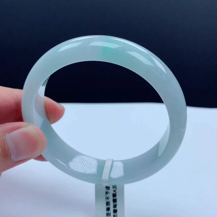 翡翠手镯未镶嵌59宽边