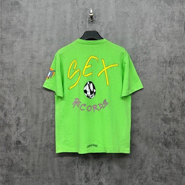 未使用 Chrome Hearts/克罗心 Matty Boy涂鸦Logo短袖/WK503/XL码