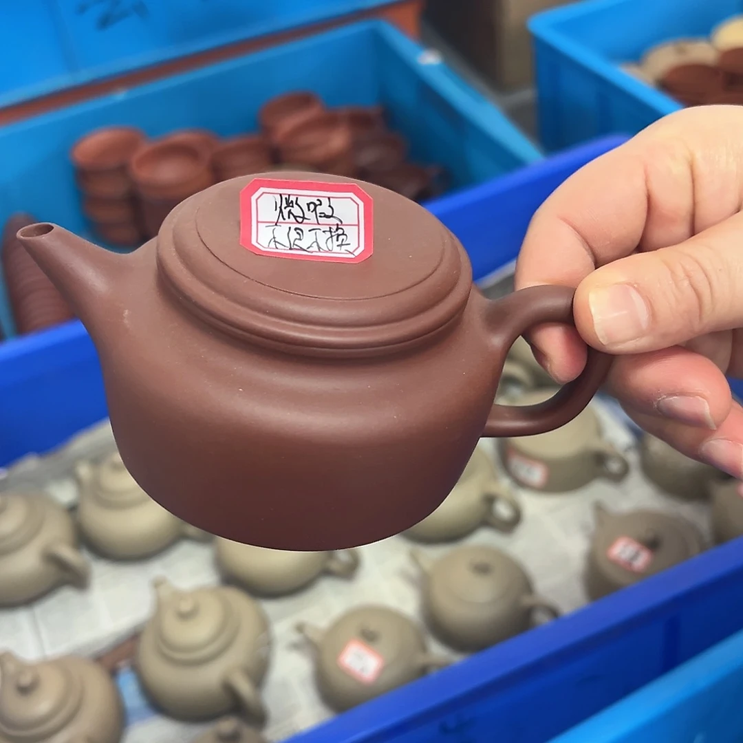 紫砂茶壶黄龙山底槽青200