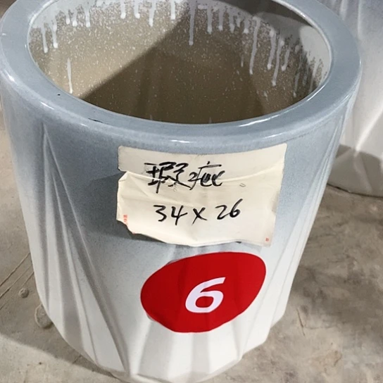 【闪购商品】陶瓷花盆默认瑕疵