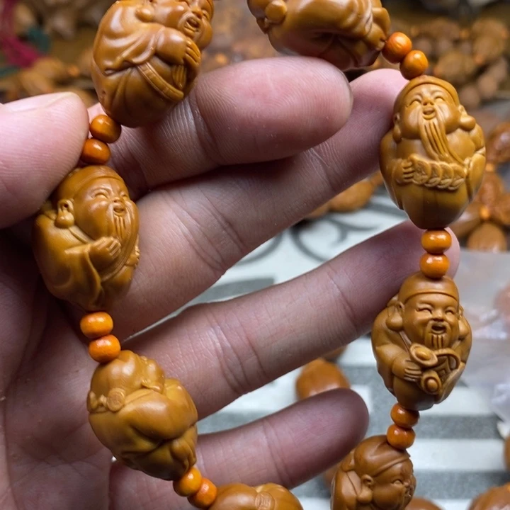 手串/手链橄榄核橄榄核雕工艺手串