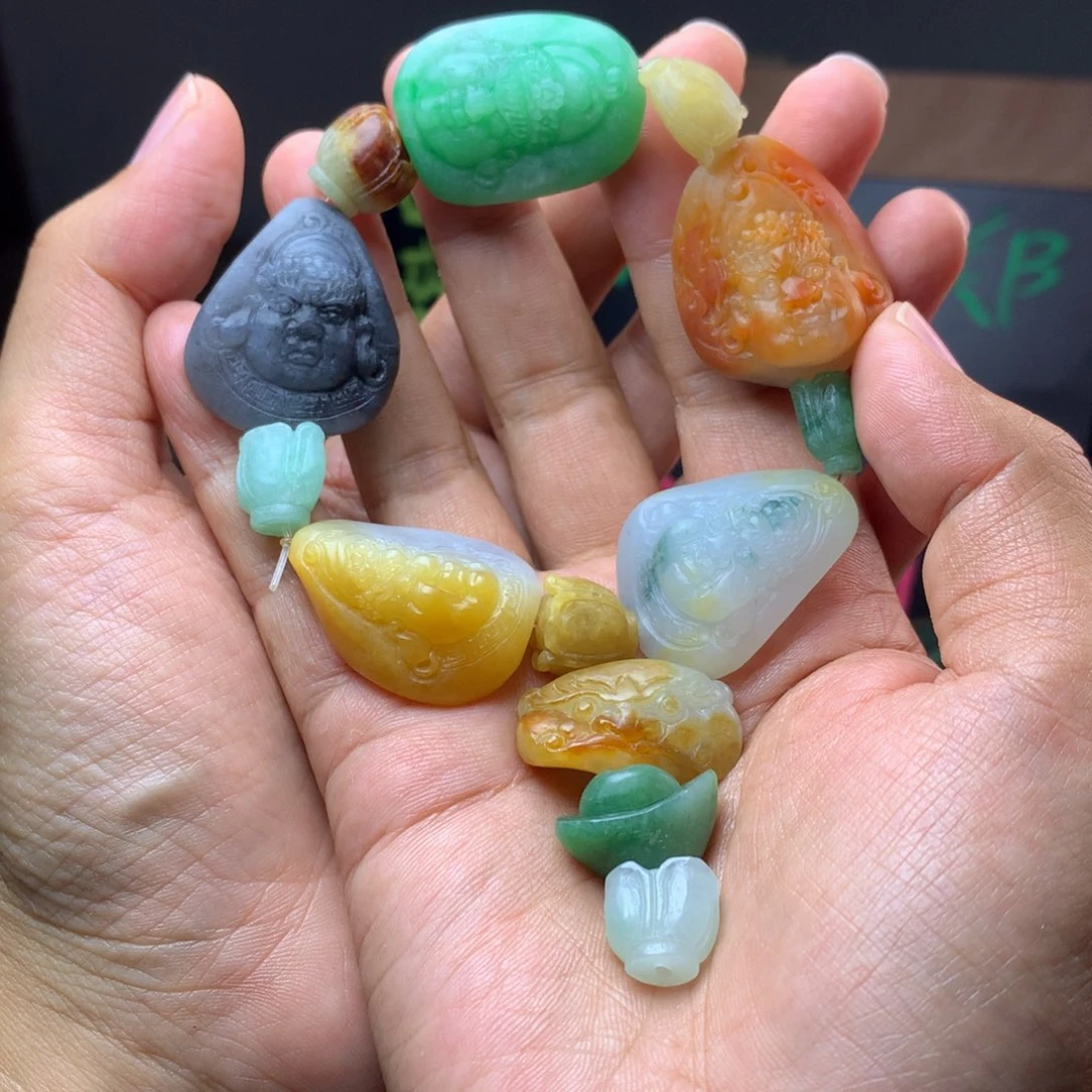 定制翡翠未镶嵌灿***苏翡翠