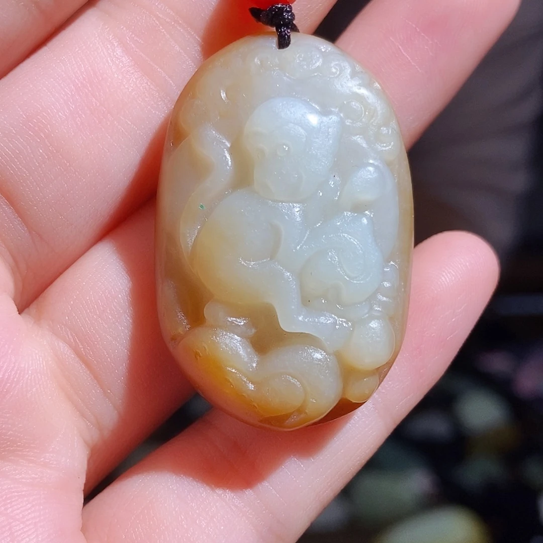 颈饰未镶嵌和田玉