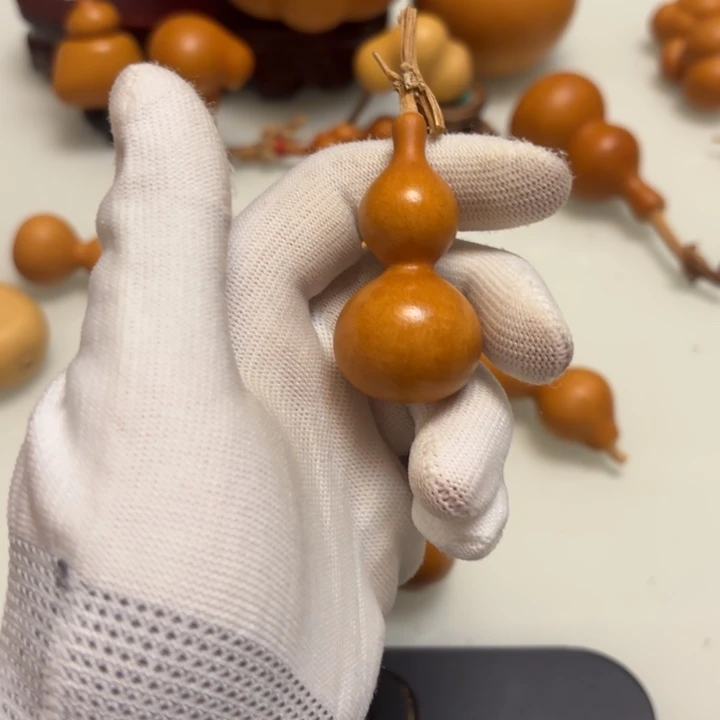 吉***到天然手捻老皮的葫芦