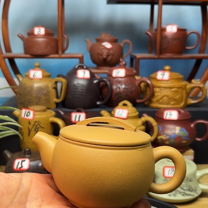 茶壶紫砂微瑕不带证书礼盒150cc